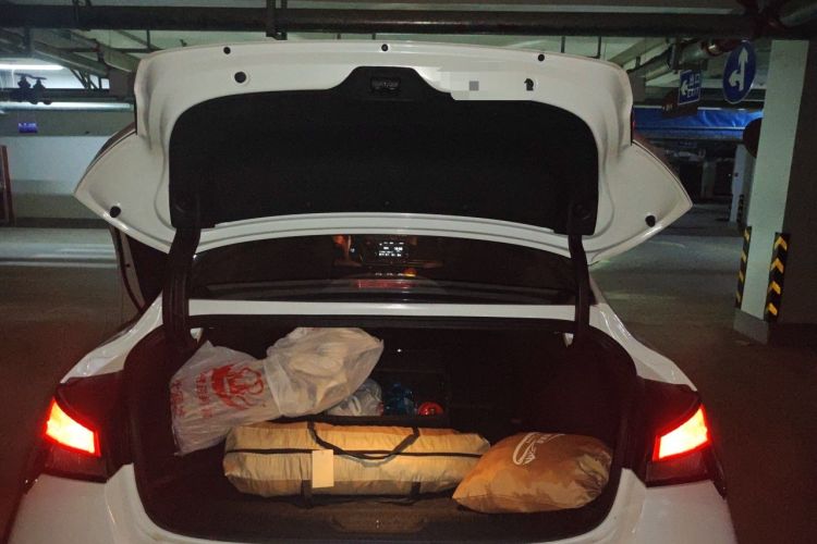 Used Hyundai Elantra 2023 1.5L CVT GLX Elite Edition Trunk