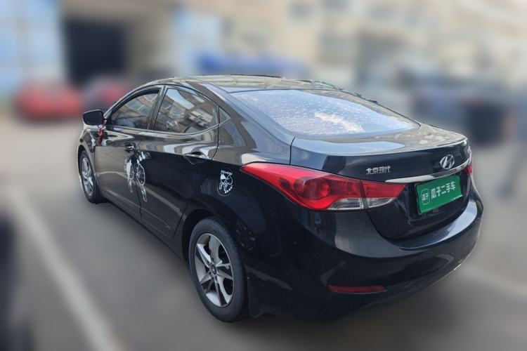 Used Hyundai Elantra (5th Generation / Langdong) 2012 1.6L Automatic Fashion Edition Rear Left 45 Deg