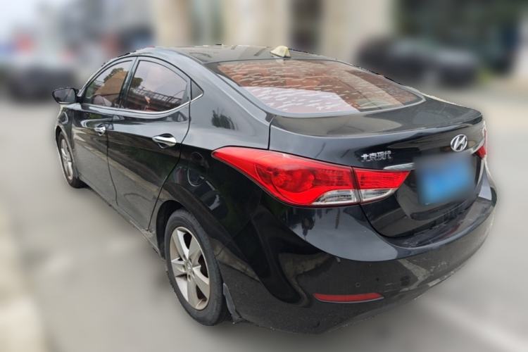 Used Hyundai Elantra (5th Generation / Langdong) 2012 1.6L Manual Leading Model Rear Left 45 Deg