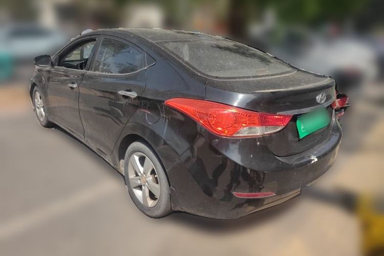 Used Hyundai Elantra (5th Generation / Langdong) 2012 1.6L Manual Leading Model Rear Left 45 Deg
