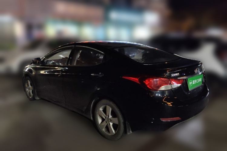 Used Hyundai Elantra (5th Generation / Langdong) 2012 1.6L Automatic Leading Model Rear Left 45 Deg