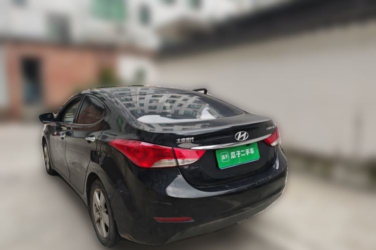 Used Hyundai Elantra (5th Generation / Langdong) 2012 1.6L Automatic Leading Model Rear Left 45 Deg