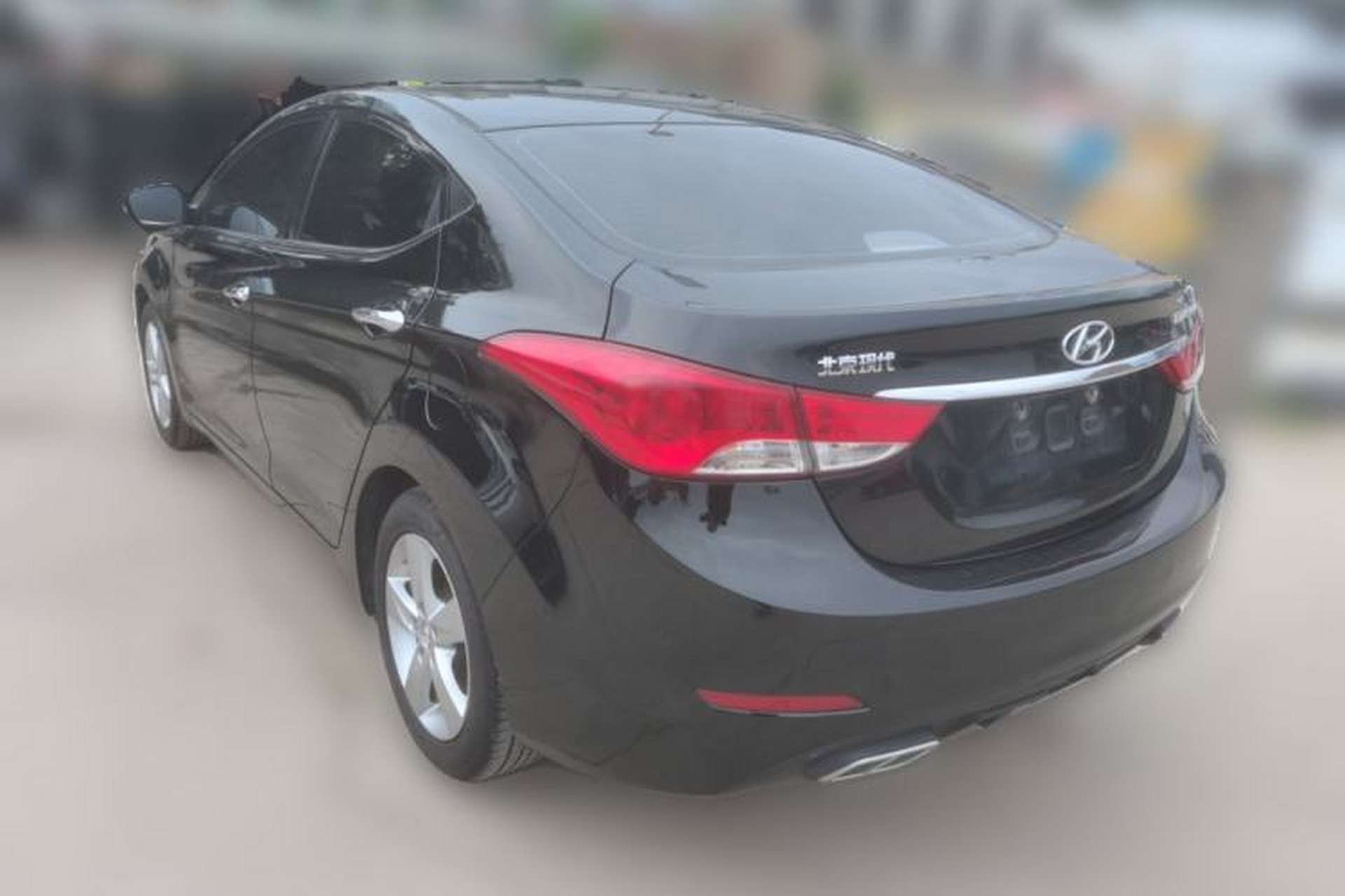 Used Hyundai Elantra (5th Generation / Langdong) 2012 1.6L Manual Leading Model Rear Left 45 Deg