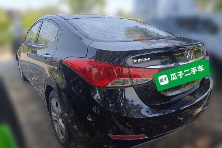 Used Hyundai Elantra (5th Generation / Langdong) 2012 1.6L Manual Leading Model Rear Left 45 Deg
