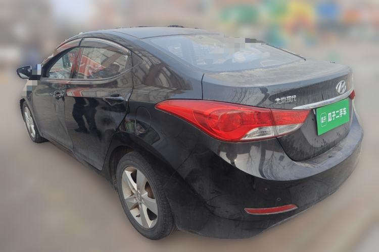 Used Hyundai Elantra (5th Generation / Langdong) 2012 1.6L Automatic Fashion Edition Rear Left 45 Deg