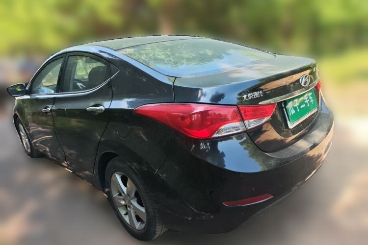 Used Hyundai Elantra (5th Generation / Langdong) 2012 1.6L Manual Leading Model Rear Left 45 Deg