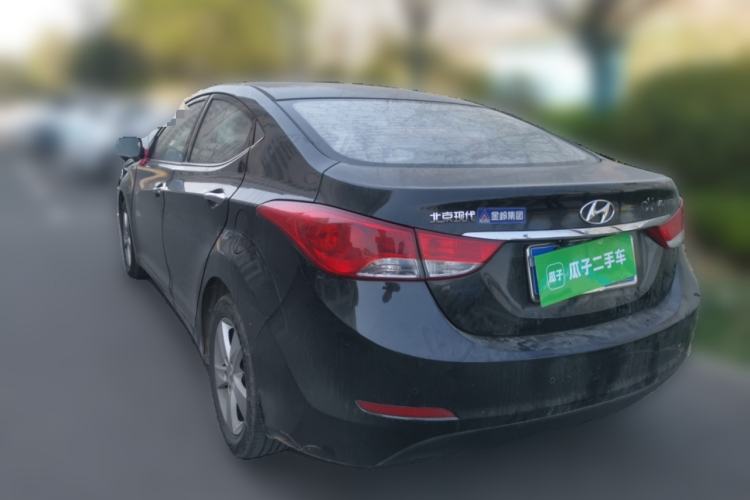 Used Hyundai Elantra (5th Generation / Langdong) 2012 1.6L Manual Leading Model Rear Left 45 Deg