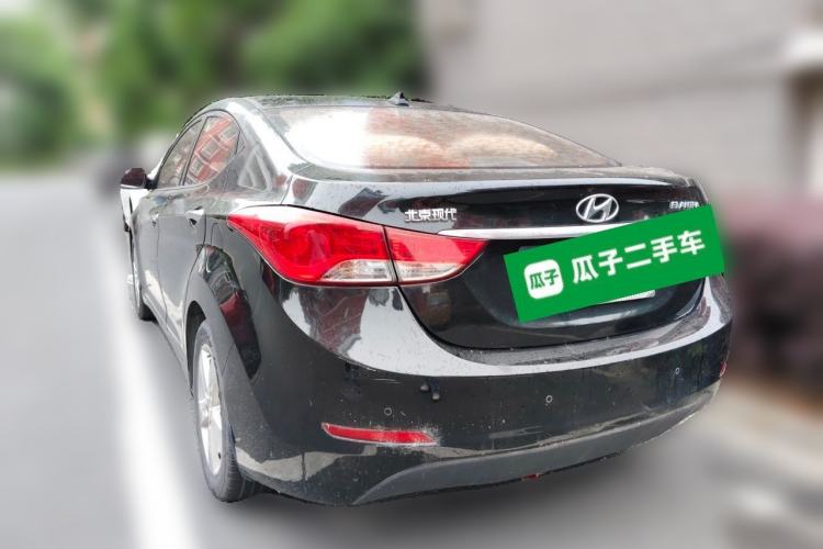 Used Hyundai Elantra (5th Generation / Langdong) 2012 1.6L Manual Leading Model Rear Left 45 Deg