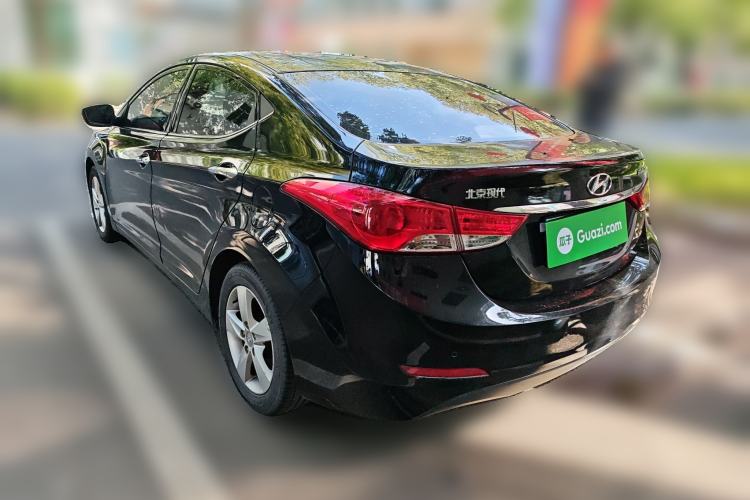 Used Hyundai Elantra (5th Generation / Langdong) 2012 1.6L Manual Leading Model Rear Left 45 Deg
