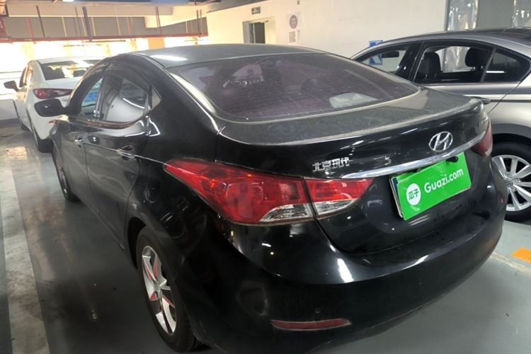 Used Hyundai Elantra (5th Generation / Langdong) 2012 1.6L Manual Leading Model Rear Left 45 Deg