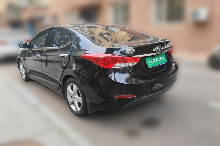 Used Hyundai Elantra (5th Generation / Langdong) 2012 1.6L Automatic Leading Model Rear Left 45 Deg