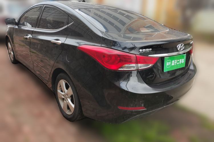 Used Hyundai Elantra (5th Generation / Langdong) 2012 1.6L Manual Leading Model Rear Left 45 Deg