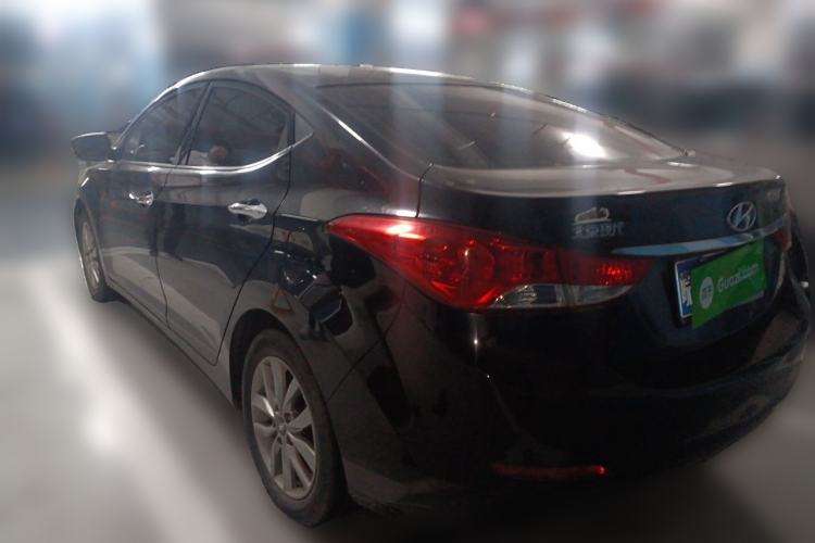 Used Hyundai Elantra (5th Generation / Langdong) 2012 1.6L Manual Leading Model Rear Left 45 Deg