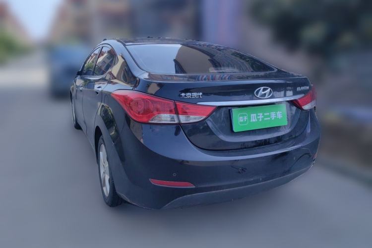 Used Hyundai Elantra (5th Generation / Langdong) 2012 1.6L Automatic Leading Model Rear Left 45 Deg