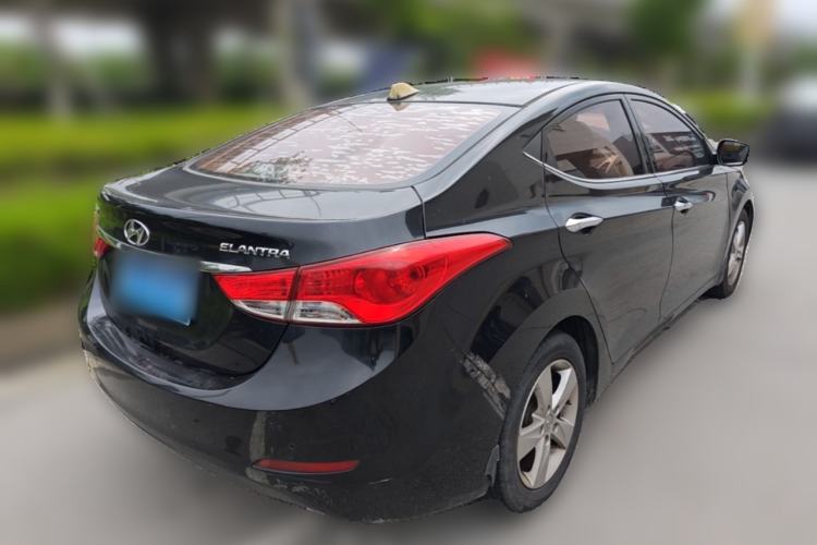 Used Hyundai Elantra (5th Generation / Langdong) 2012 1.6L Manual Leading Model Rear Right 45 Deg