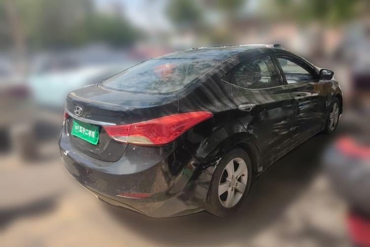 Used Hyundai Elantra (5th Generation / Langdong) 2012 1.6L Manual Leading Model Rear Right 45 Deg