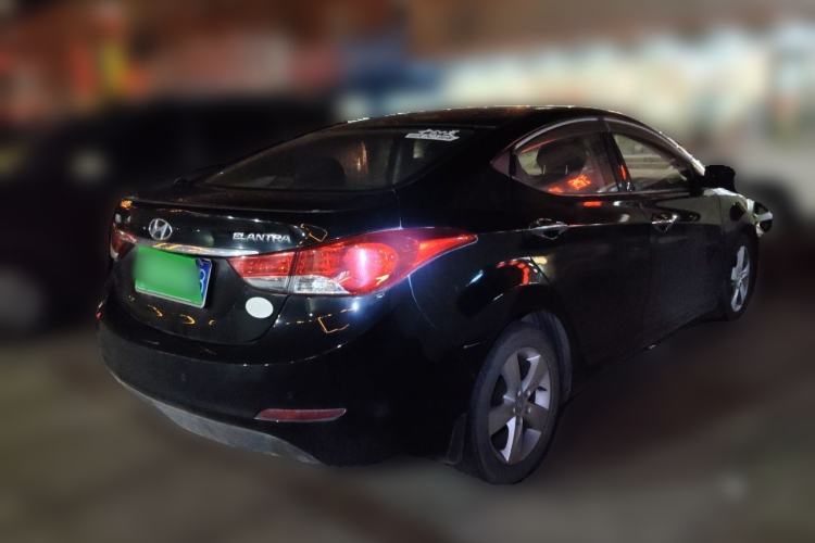 Used Hyundai Elantra (5th Generation / Langdong) 2012 1.6L Automatic Leading Model Rear Right 45 Deg