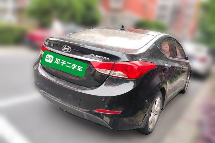 Used Hyundai Elantra (5th Generation / Langdong) 2012 1.6L Manual Leading Model Rear Right 45 Deg