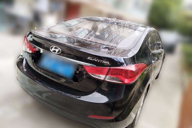 Used Hyundai Elantra (5th Generation / Langdong) 2012 1.6L Automatic Leading Model Rear Right 45 Deg
