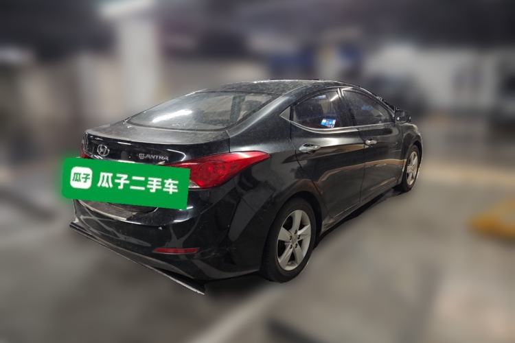 Used Hyundai Elantra (5th Generation / Langdong) 2012 1.6L Manual Leading Model Rear Right 45 Deg