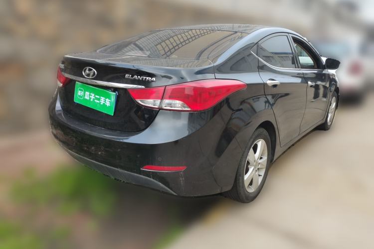 Used Hyundai Elantra (5th Generation / Langdong) 2012 1.6L Manual Leading Model Rear Right 45 Deg