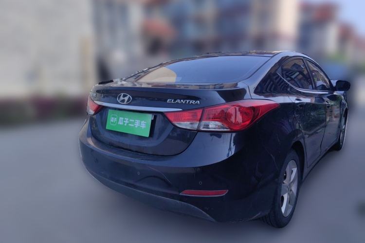 Used Hyundai Elantra (5th Generation / Langdong) 2012 1.6L Automatic Leading Model Rear Right 45 Deg