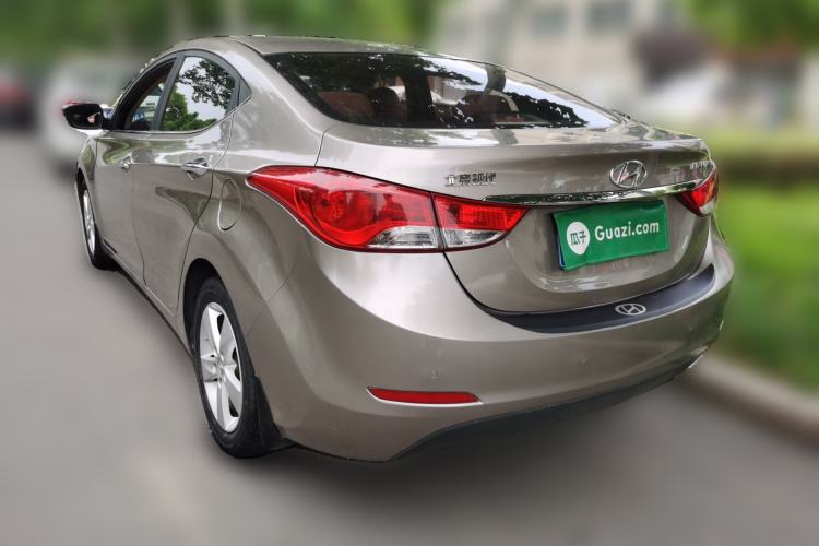 Used Hyundai Elantra (5th Generation / Langdong) 2012 1.6L Automatic Prestige Model Rear Left 45 Deg