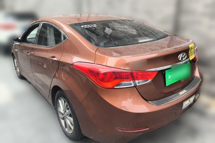 Used Hyundai Elantra (5th Generation / Langdong) 2012 1.6L Automatic Fashion Edition Rear Left 45 Deg
