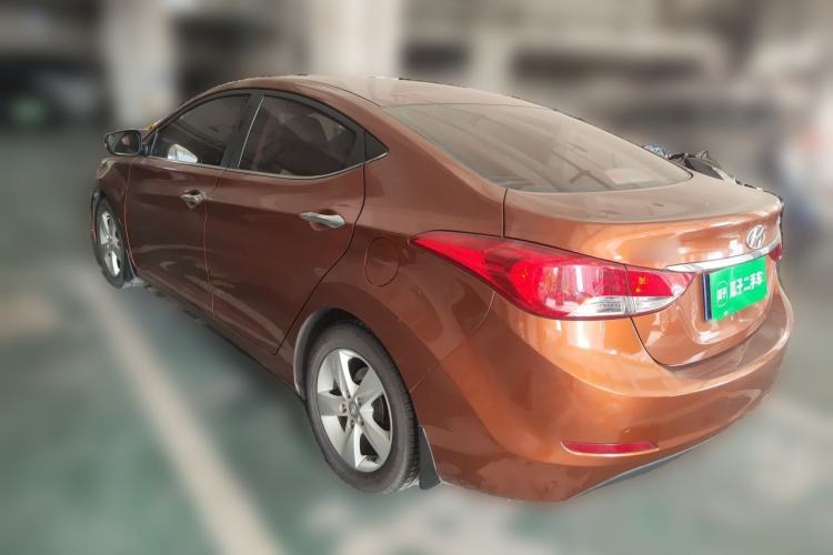 Used Hyundai Elantra (5th Generation / Langdong) 2012 1.6L Automatic Leading Model Rear Left 45 Deg