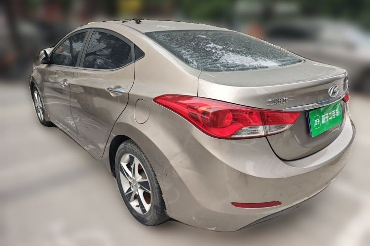 Used Hyundai Elantra (5th Generation / Langdong) 2012 1.6L Automatic Leading Model Rear Left 45 Deg