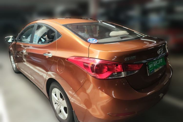 Used Hyundai Elantra (5th Generation / Langdong) 2012 1.6L Automatic Prestige Model Rear Left 45 Deg