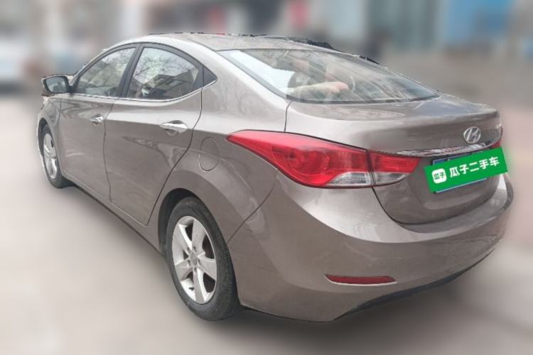 Used Hyundai Elantra (5th Generation / Langdong) 2012 1.6L Manual Leading Model Rear Left 45 Deg