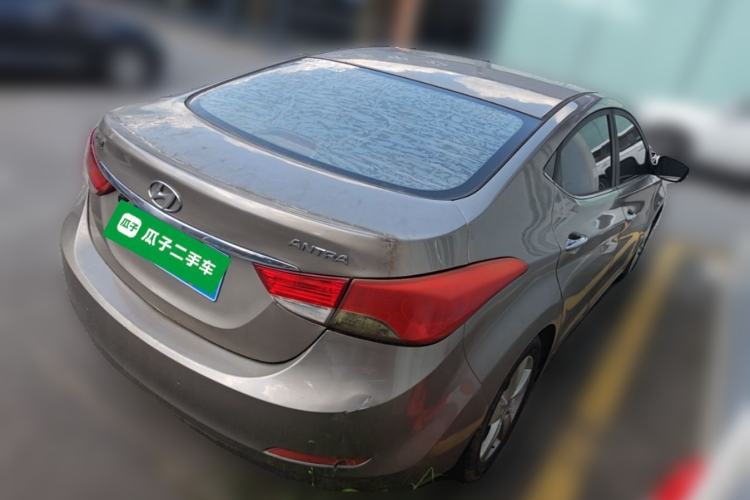 Used Hyundai Elantra (5th Generation / Langdong) 2012 1.6L Manual Leading Model Rear Right 45 Deg