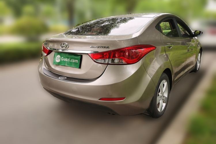 Used Hyundai Elantra (5th Generation / Langdong) 2012 1.6L Automatic Prestige Model Rear Right 45 Deg