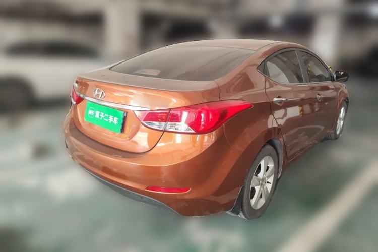 Used Hyundai Elantra (5th Generation / Langdong) 2012 1.6L Automatic Leading Model Rear Right 45 Deg