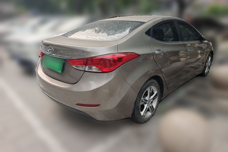 Used Hyundai Elantra (5th Generation / Langdong) 2012 1.6L Automatic Leading Model Rear Right 45 Deg