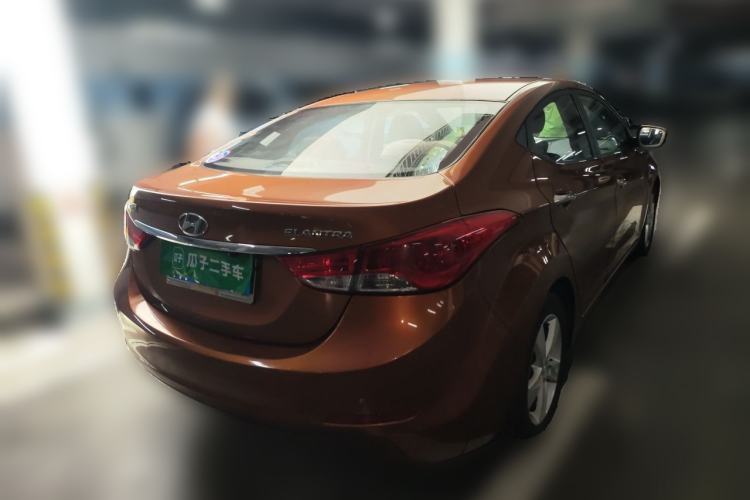 Used Hyundai Elantra (5th Generation / Langdong) 2012 1.6L Automatic Prestige Model Rear Right 45 Deg