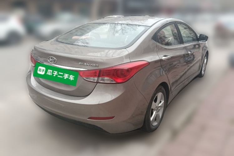 Used Hyundai Elantra (5th Generation / Langdong) 2012 1.6L Manual Leading Model Rear Right 45 Deg