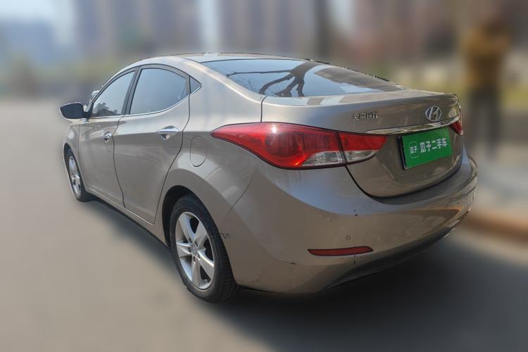 Used Hyundai Elantra (5th Generation / Langdong) 2012 1.6L Automatic Prestige Model Rear Left 45 Deg