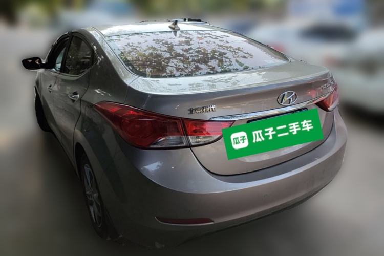 Used Hyundai Elantra (5th Generation / Langdong) 2012 1.6L Automatic Prestige Model Rear Left 45 Deg