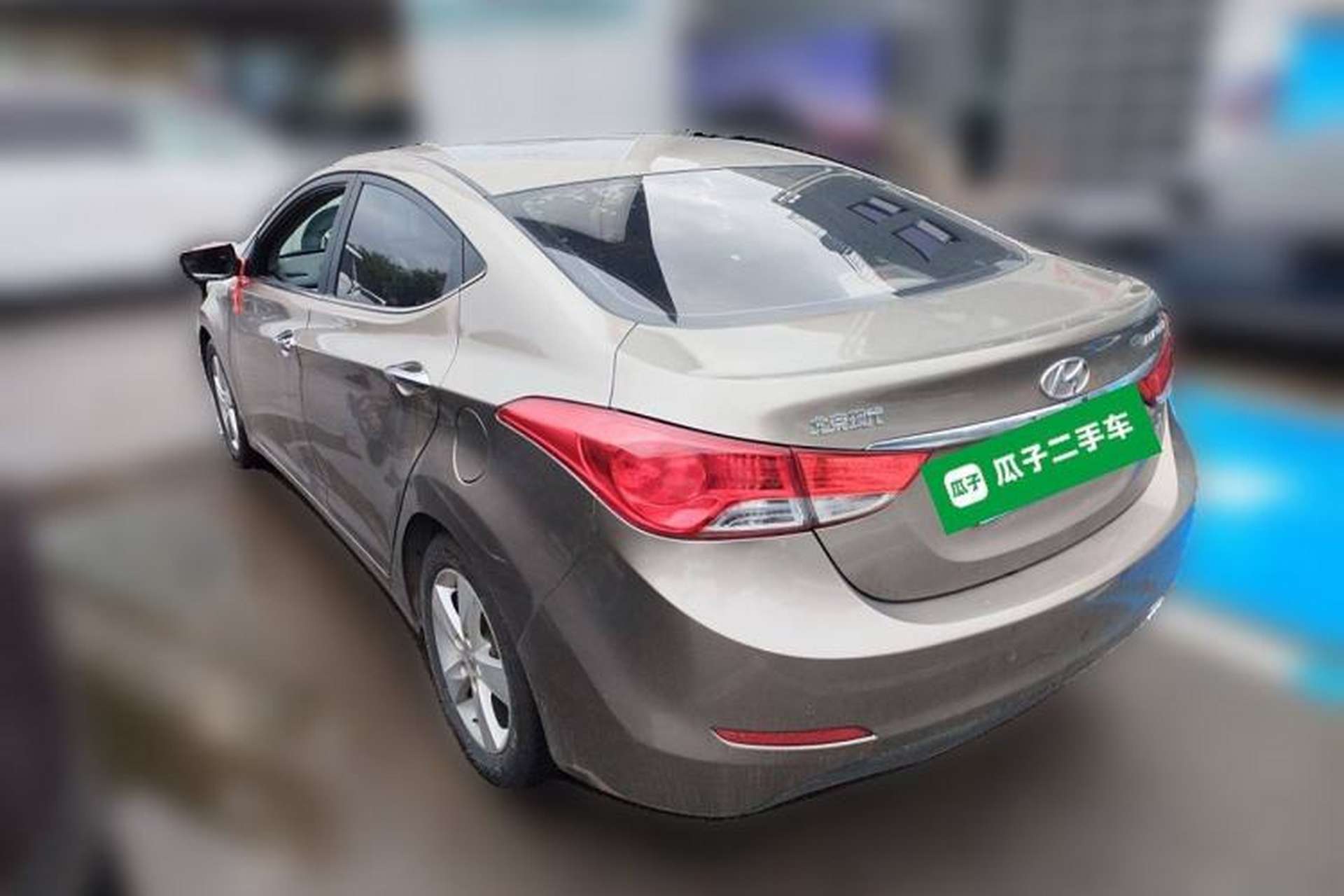 Used Hyundai Elantra (5th Generation / Langdong) 2012 1.6L Manual Leading Model Rear Left 45 Deg