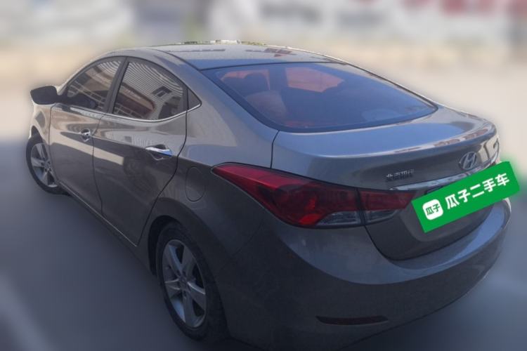 Used Hyundai Elantra (5th Generation / Langdong) 2012 1.6L Manual Leading Model Rear Left 45 Deg