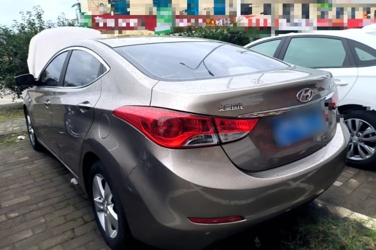 Used Hyundai Elantra (5th Generation / Langdong) 2012 1.6L Automatic Fashion Edition Rear Left 45 Deg