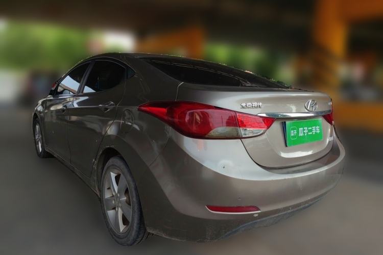Used Hyundai Elantra (5th Generation / Langdong) 2012 1.6L Manual Leading Model Rear Left 45 Deg