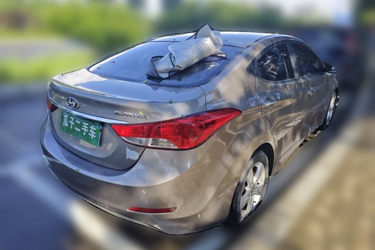 Used Hyundai Elantra (5th Generation / Langdong) 2012 1.6L Automatic Prestige Model Rear Right 45 Deg