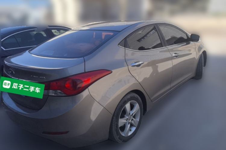 Used Hyundai Elantra (5th Generation / Langdong) 2012 1.6L Manual Leading Model Rear Right 45 Deg