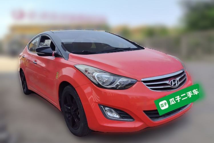 Used Hyundai Elantra (5th Generation / Langdong) 2012 1.6L Manual Leading Model Front Right 45 Deg