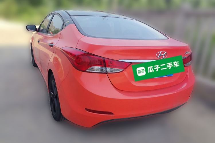 Used Hyundai Elantra (5th Generation / Langdong) 2012 1.6L Manual Leading Model Rear Left 45 Deg