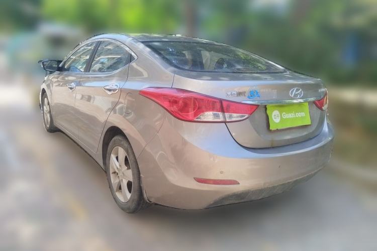 Used Hyundai Elantra (5th Generation / Langdong) 2012 1.6L Manual Leading Model Rear Left 45 Deg