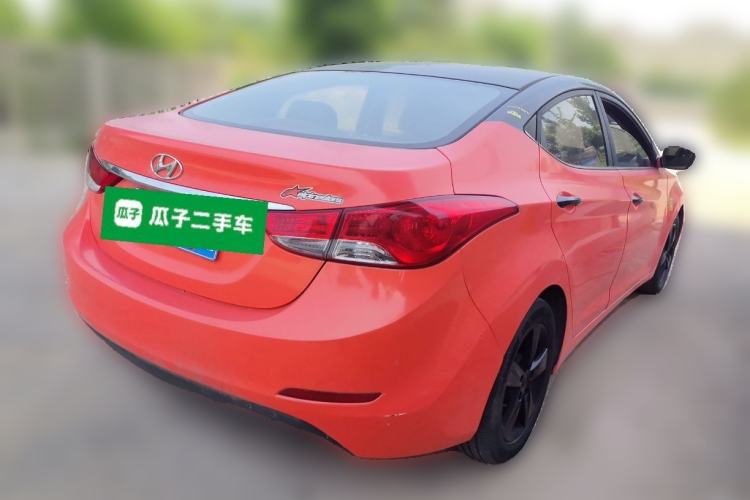 Used Hyundai Elantra (5th Generation / Langdong) 2012 1.6L Manual Leading Model Rear Right 45 Deg